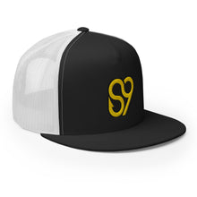 Load image into Gallery viewer, S9 White Mesh Trucker Cap

